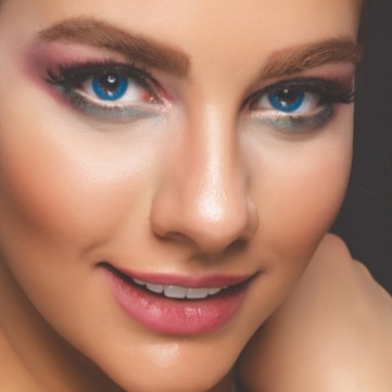 لنز طبی رنگی سالانه رینبو